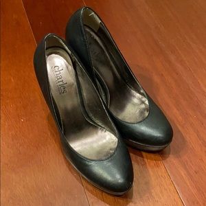 Charles David black heels